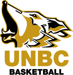 UNBC Timberwolves Basketball logo